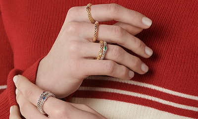 Shop Fope Souls Collection. Image of model wearing Souls rings. image