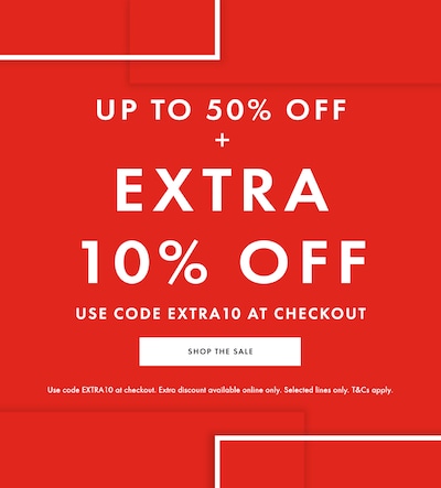 Extra10 off sale image