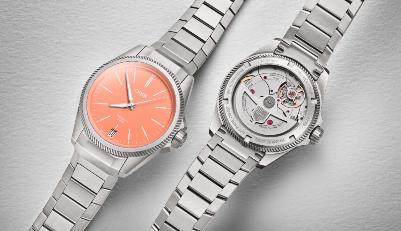 Oris Pro Pilot Salmon.png image