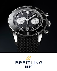 Breitling watch with brand logo image
