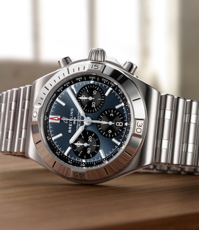 Breitling Blue Dial Watch image
