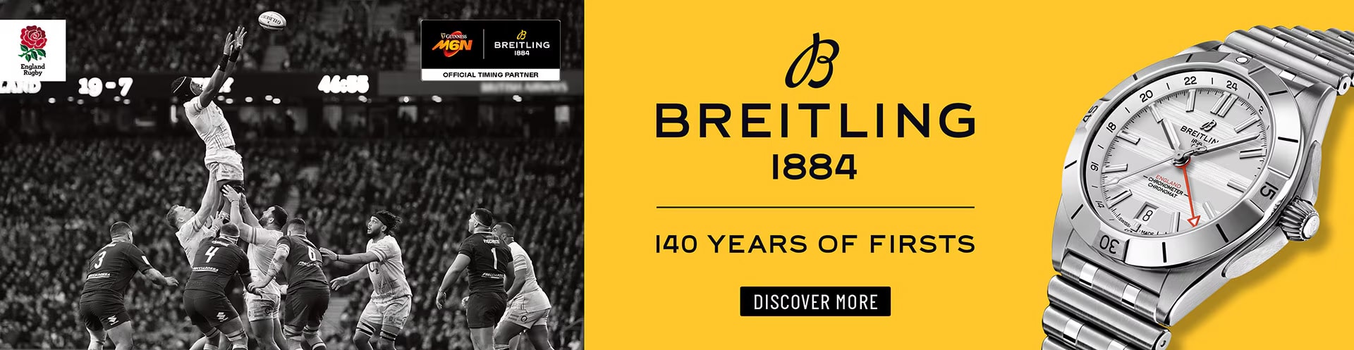 Breitling SixNations Watch Banner image