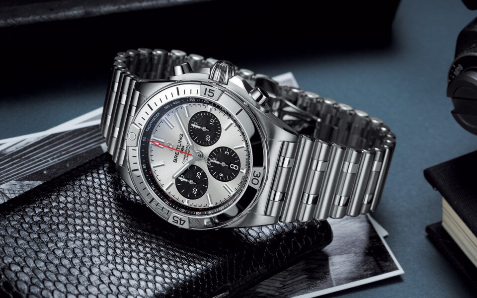 breitling steel watches calibre image