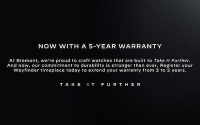 Bremont Watches now with a 5-year warranty. image