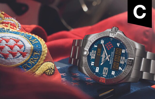 BREITLING AND THE ROYAL AIR FORCE: INTRODUCING THE AEROSPACE RED ARROWS SPECIAL EDITION image