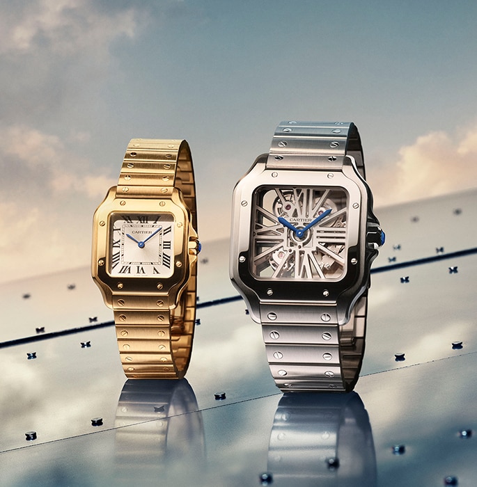 Cartier Santos Banner image