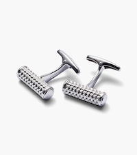 Sterling Silver Textured Cufflinks image