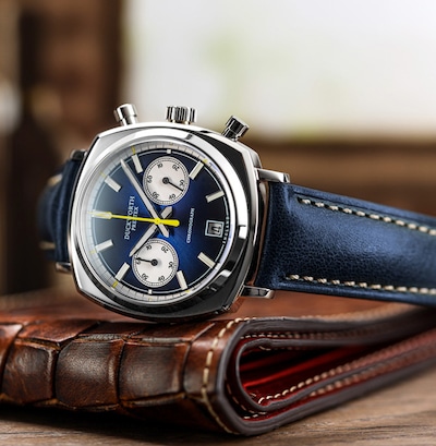 Duckworth Prestex Blue Quartz Chronograph image