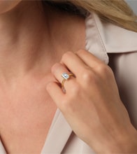 Shop Lab Grown Diamond Rings on Goldsmiths image