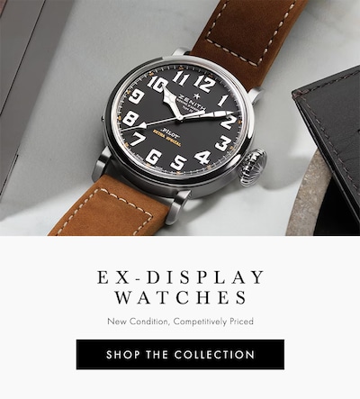 Image of Zenith watch on grey background image