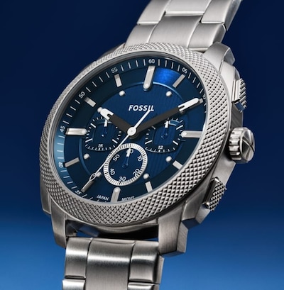 Image of Fossil - Machine Blue Dial Watch image