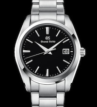 Grand Seiko Black Dial Watch image