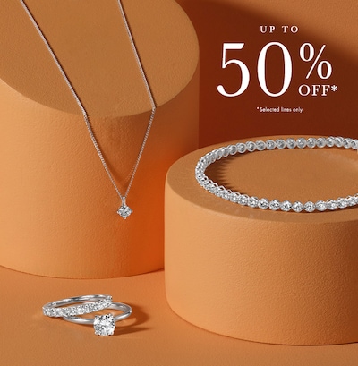 Up to 50% off Diamonds on Goldsmiths image