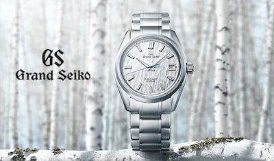 Grand Seiko White Birch Watch Banner image