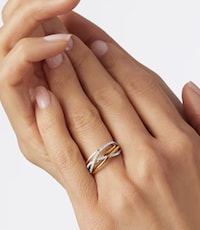 Shop Mixed Metal Jewellery on Goldsmiths image