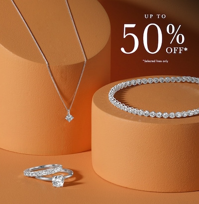 Shop Up To 50% Off Diamond Jewellery image