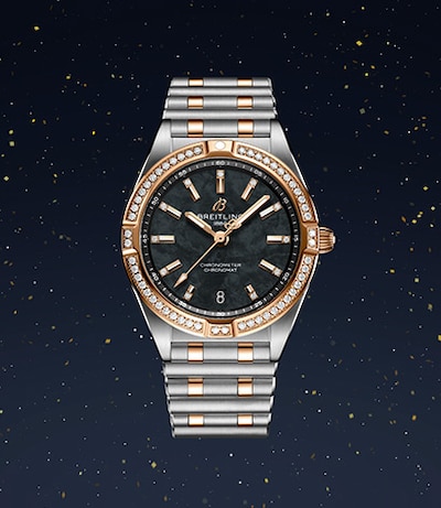 Breitling Chronomat UK Edition 32mm Ladies Watch Black image