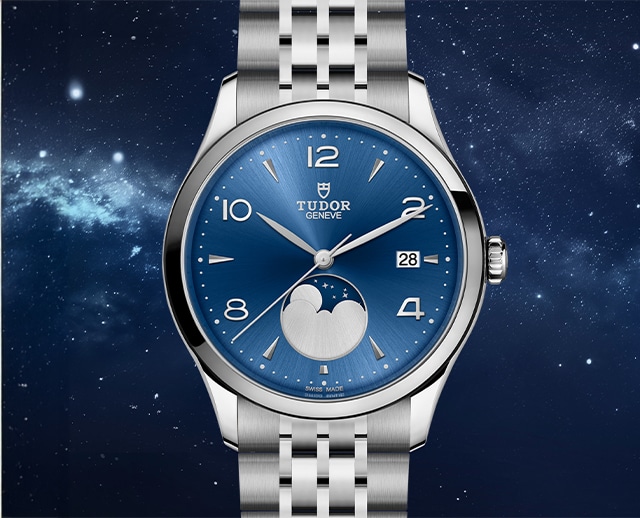 1926 Luna Blue Dial Watch image