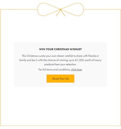 Share your Wishlist image