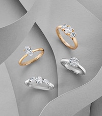 Shop Engagement Rings on Mappin & Webb with image of rings image