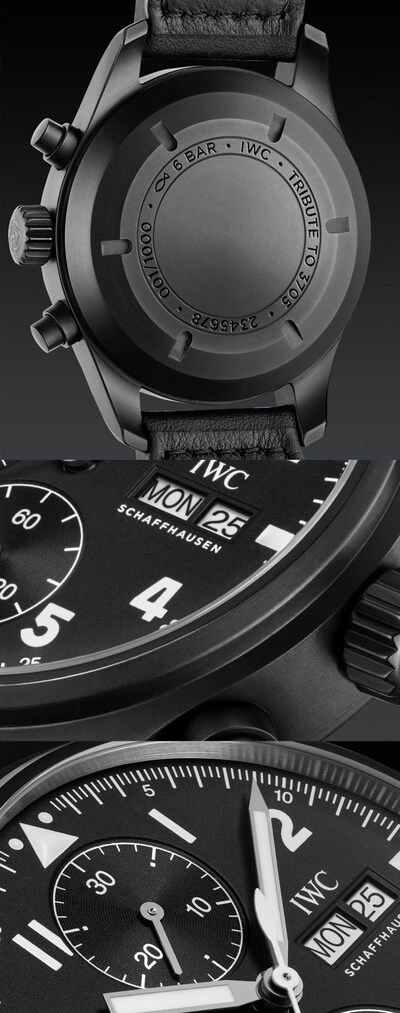 IWC Pilot's Watch Chronograph Edition "Tribute to 3705" image