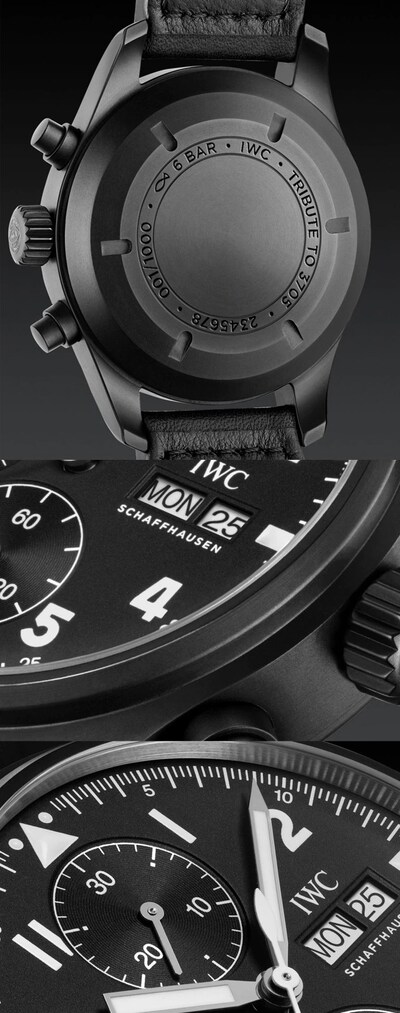 IWC Pilot's Watch Chronograph Edition "Tribute to 3705" image