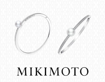 Mikimoto Jewellery banner. Shop here. image