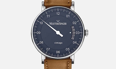 meistersinger vintago watch collection 2020 at mappin & webb image