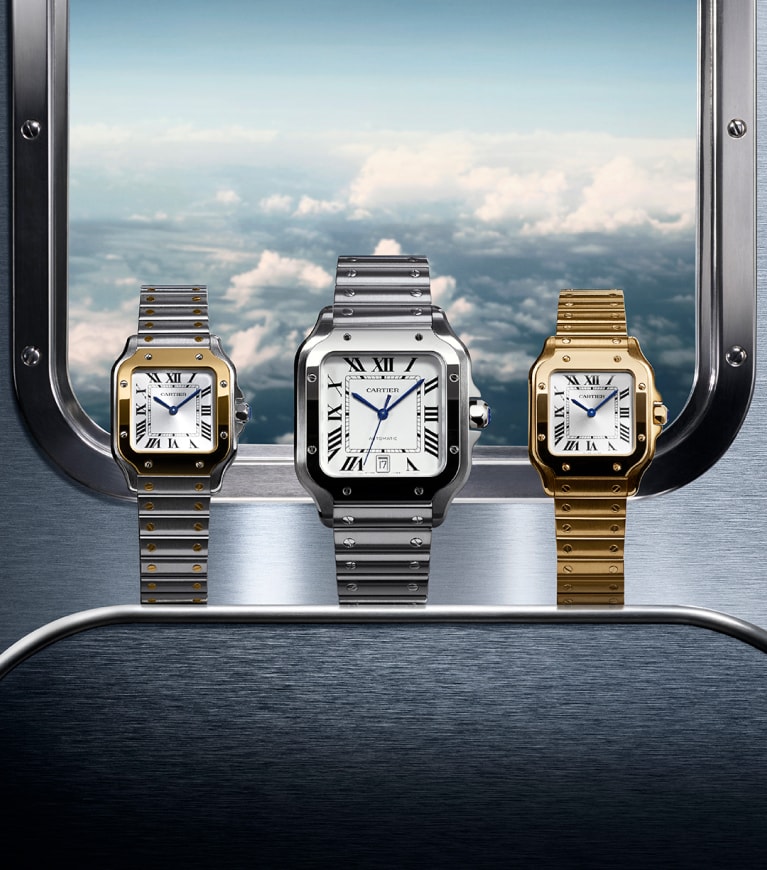 Cartier Santos Banner - Shop the Collection image