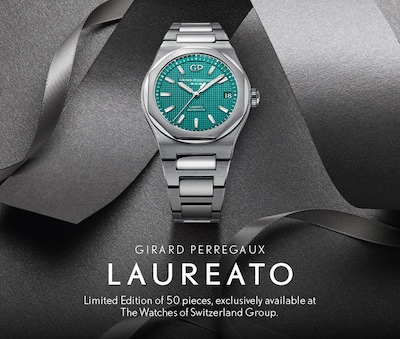 Girard Perregaux Laureato. Exclusively available to The Watches of Switzerland Group image