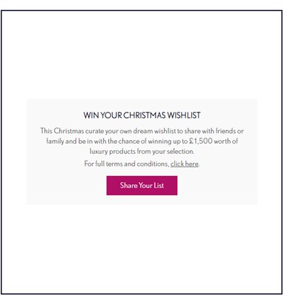 Share your Wishlist image