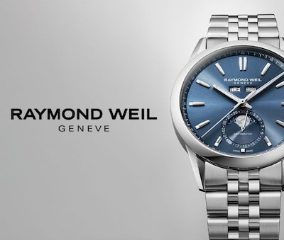 Raymond Weil Geneve Watch Banner image