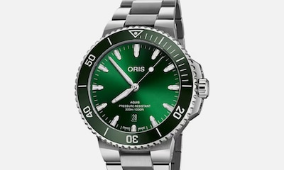 Image of Oris Aquis Date 43.5mm Green Dial Watch image