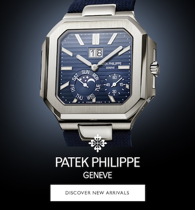 Patek Philippe Brand Logo - Discover New Arrivals and Image of Cubitus Watch on the right side image