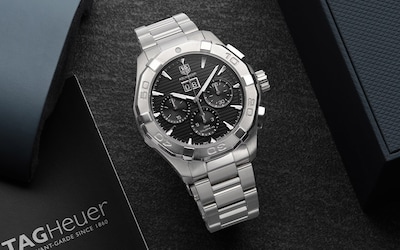 TAG Heuer pre-owned watch. Tap to shop all pre-owned watches image