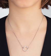 Repossi campaign imagery showing model wearing Repossi necklace image