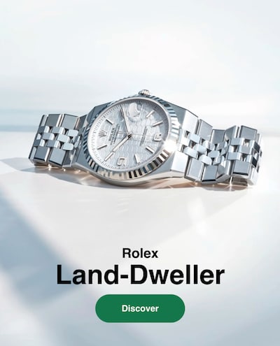Rolex Land-Dweller Watch with Text Discover image