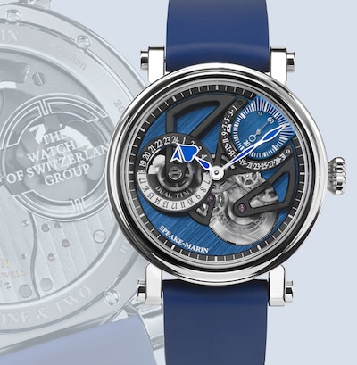 Speake-Marin One & Two Dual Time Blue image