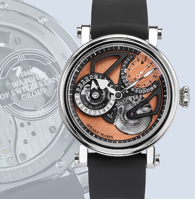 Speake-Marin One & Two Dual Time - Salmon image