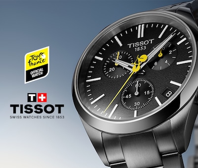 Tissot Tour De France - Official Sponsor Watch with  black dial image