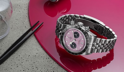 Tudor Black Bay Chrono Pink Dial image