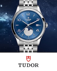 1926 Luna Blue Dial Watch - Tudor Logo image