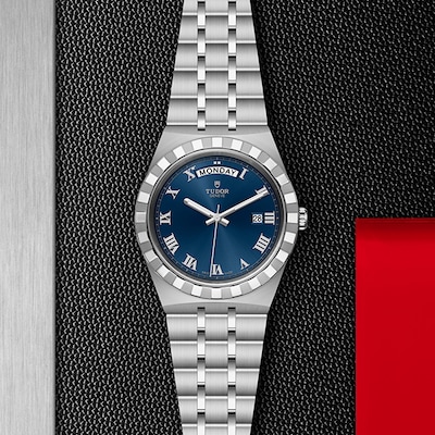 Tudor Royal Date Day 41mm, Steel Case, Blue Dial image