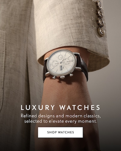 Shop Watches on Mappin & Webb. Image of model wearing Watch image