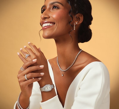 Shop Wedding Jewellery on Goldsmiths image