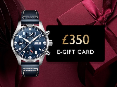 Image of watch with £350 E-Gift Card image