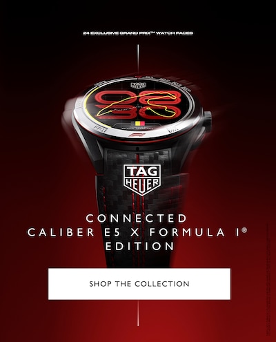 TAG Heuer Banner with text Connected Caliber E5 x Formula 1 Edition - Shop The Collection image